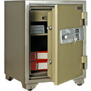 Огнестойкий сейф Booil TOPAZ BST-670 с кассовой ячейкой, с электронным и ключевым замками 