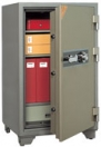 Огнестойкий сейф Booil TOPAZ BSD-1000 с кассовой ячейкой, с кодовым и ключевым замками 