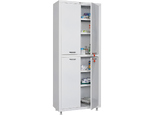 Медицинский шкаф Промет MED 2 1670/SS, 4 двери, 2 ключевых замка, 4 полки